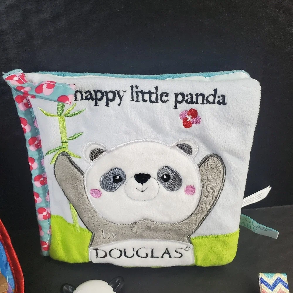 Soft Books And Sensory Toys Crinkle Peekaboo Baby Lot Of 8 Unisex Variety Bundle